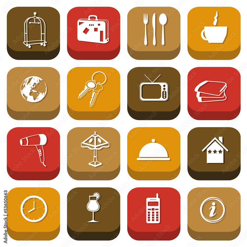 hotel icons