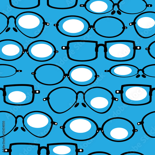 seamless pattern glasses