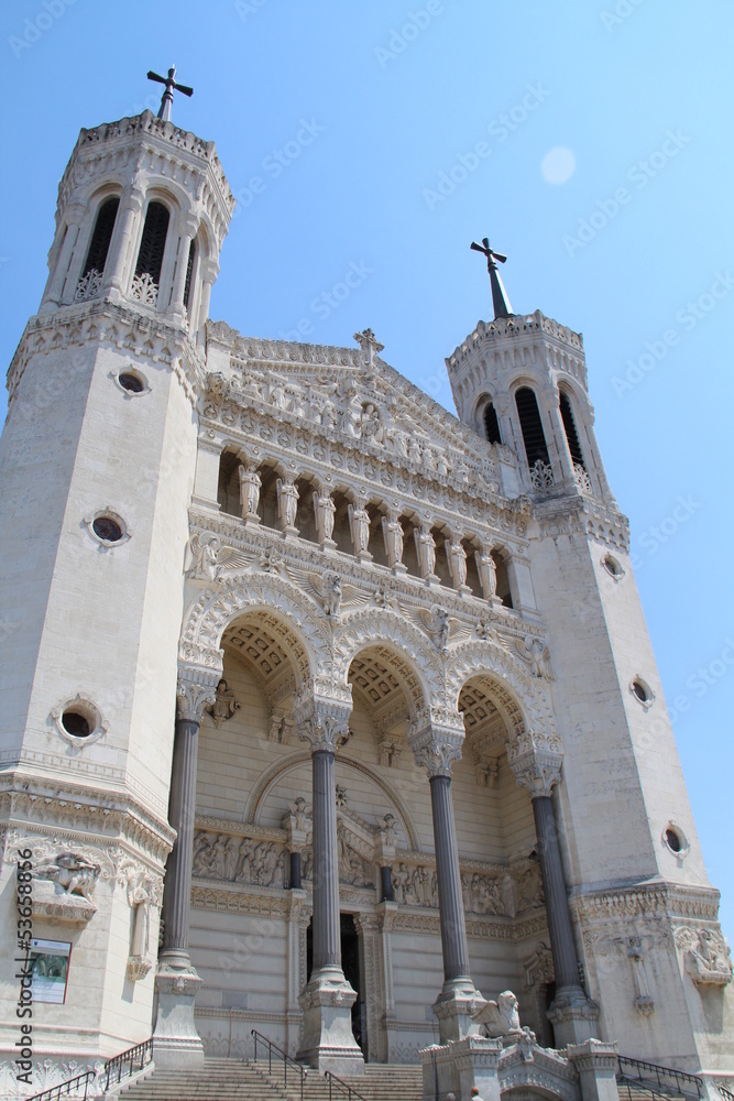 Lyon, Basilique Notre Dame de Fourviere Lyon, Basilique Notre Dame de Fourviere