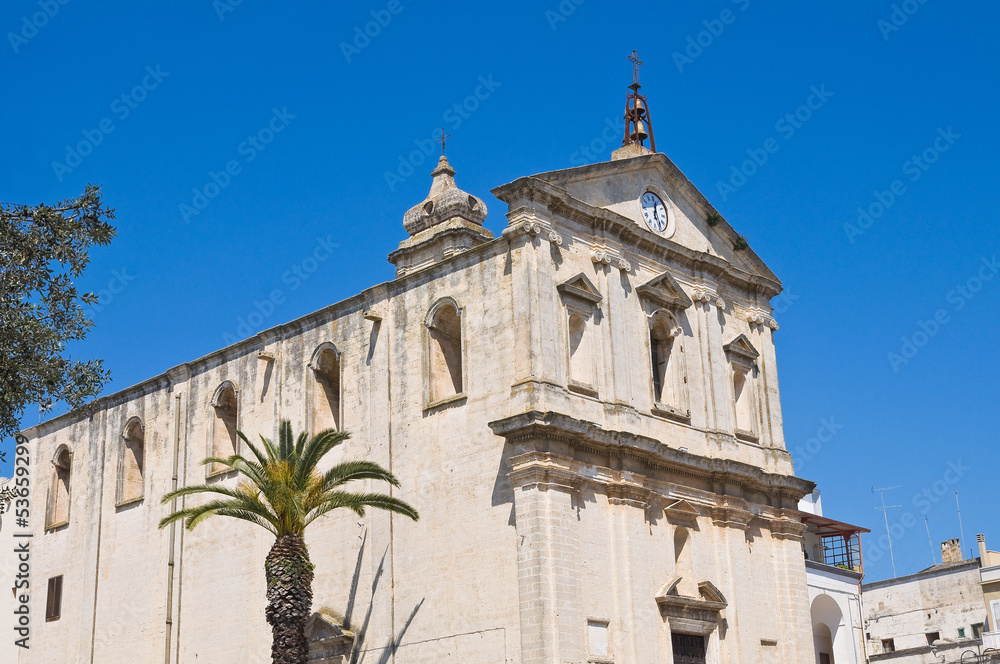 Church of St. Michele Arcangelo. Castellaneta. Puglia. Italy.