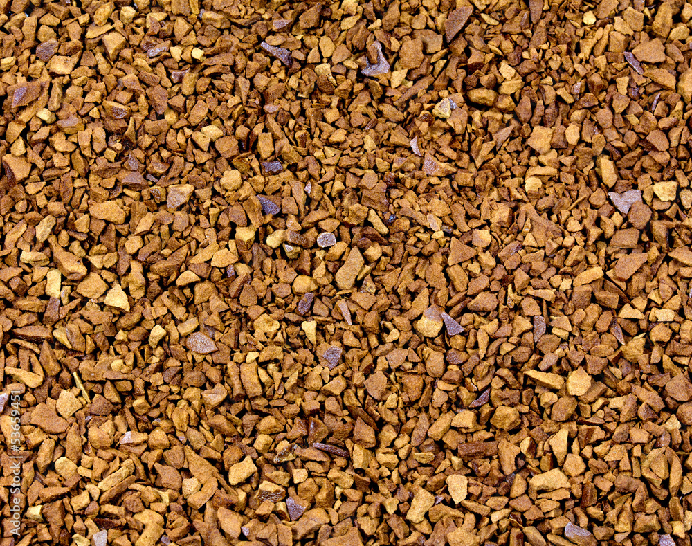 Close up of instant a coffee powder Close up of instant a coffee powder