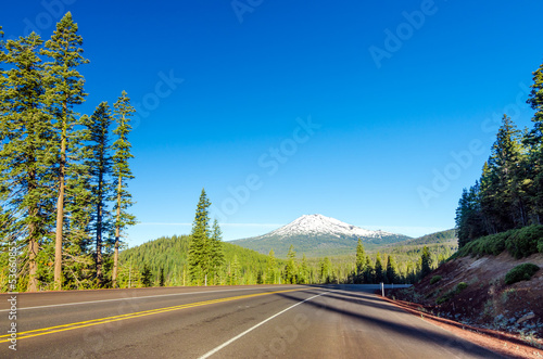 Forest, Mountain, and Highway © jkraft5