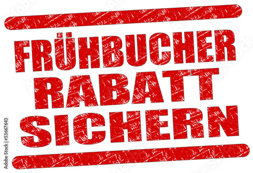 Frühbucher Rabatt Stempel  #130626-svg02