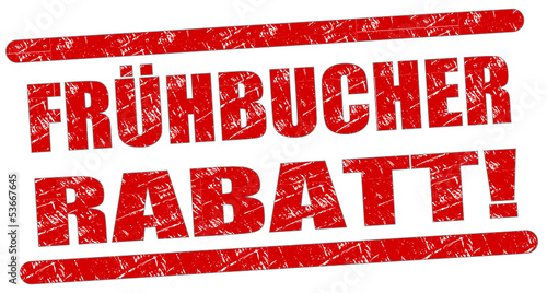 Frühbucher Rabatt Stempel  #130626-svg01