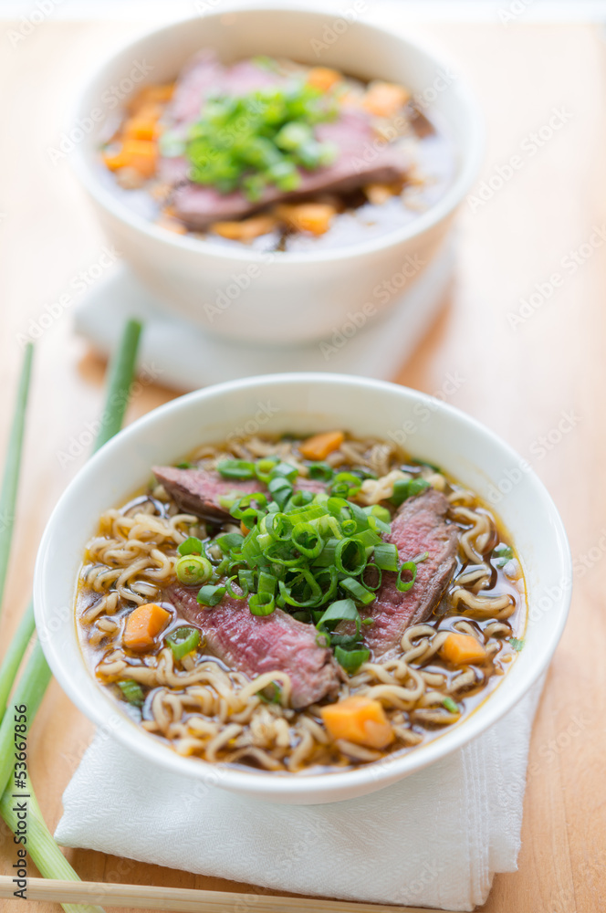 Beef noodle meal