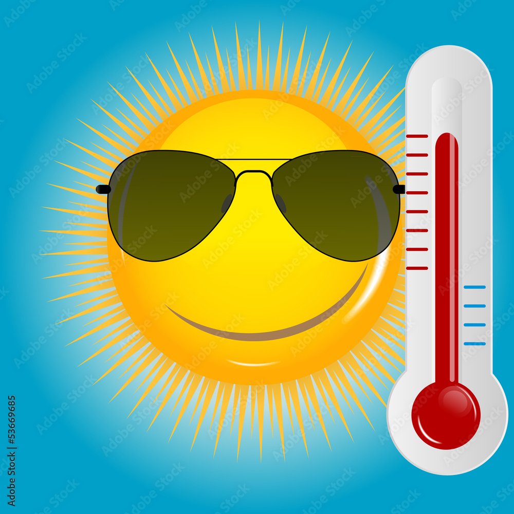 Happy Sun background vector illustration Happy Sun background vector illustration