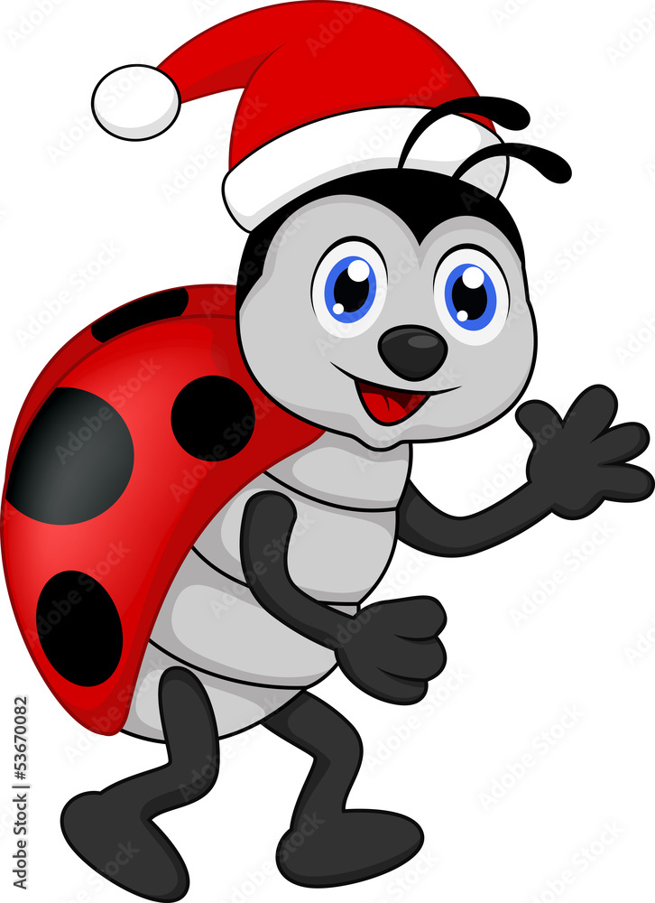 funny lady bug cartoon xmas funny lady bug cartoon xmas