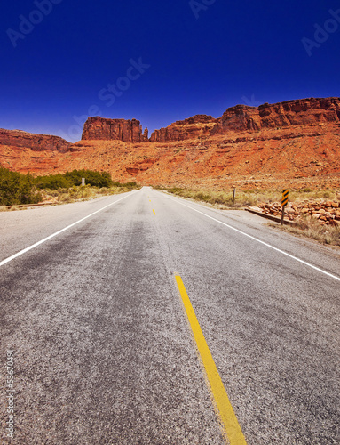 A View from Arches Scenic Drive