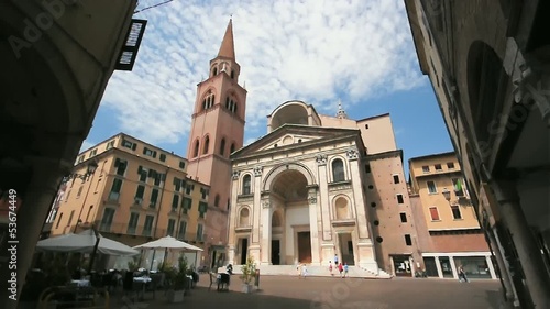 Mantova Piazza Mantegna Basilica di Sant' Andrea photo