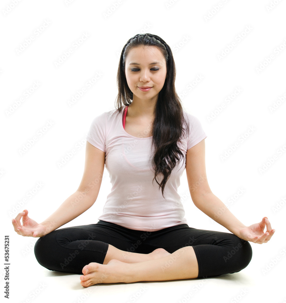Lotus pose yoga Lotus pose yoga
