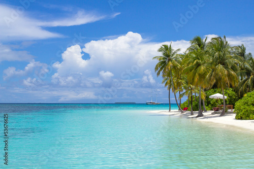 Scenery of Resort Island,Maldives © ayusloth