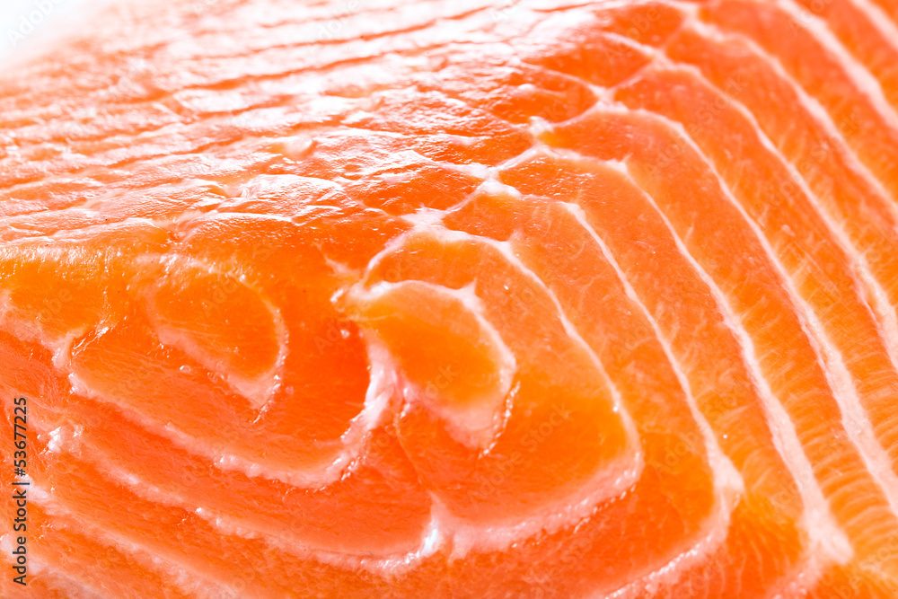Fresh red fish macro Fresh red fish macro