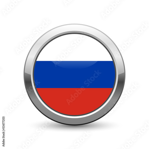Russian flag icon web button