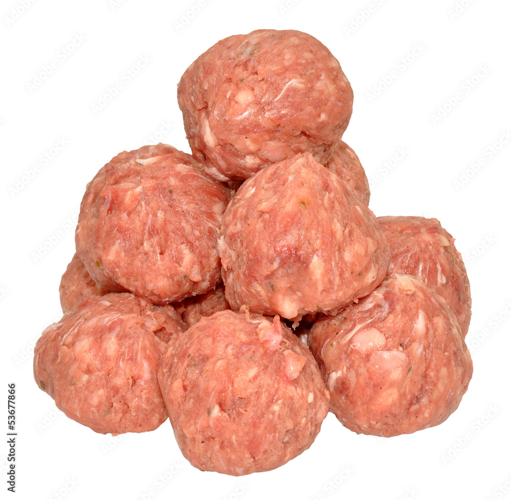 Raw Meatballs