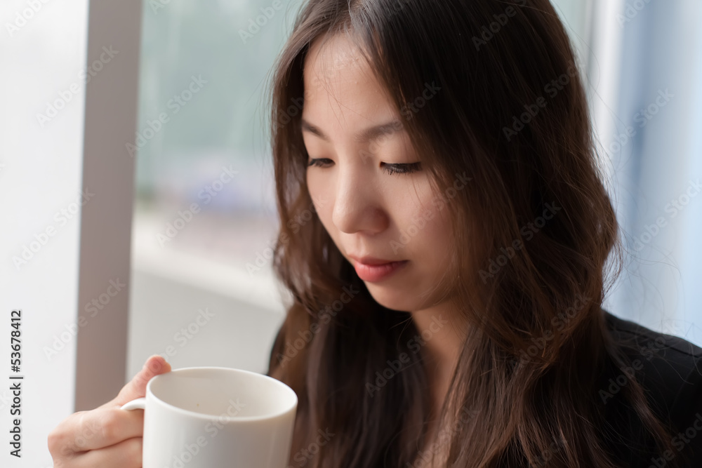 © slasnyi - young girl with a cup © slasnyi - young girl with a cup