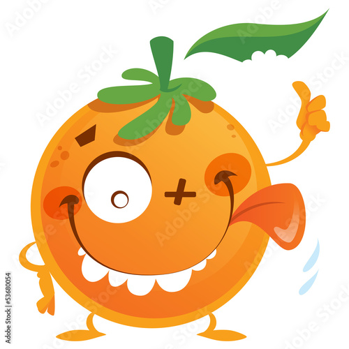 Crazy orange character photo