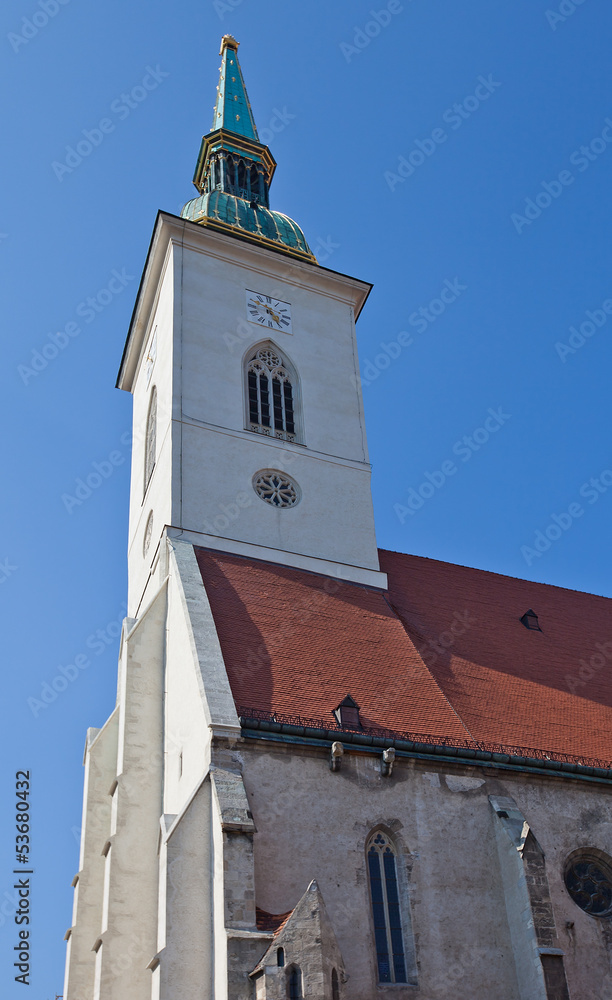 Cathedral of St. Martin (1452). Bratislava, Slovakia