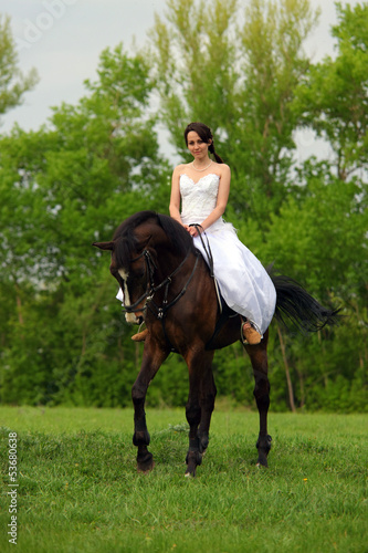 Equestrian bride