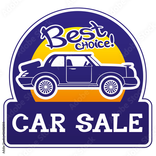 Car sale.