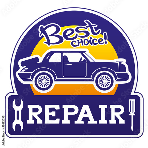 Car repair.