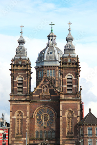 Photography Basilica of St. Nicholas, Amsterdam, Netherlands