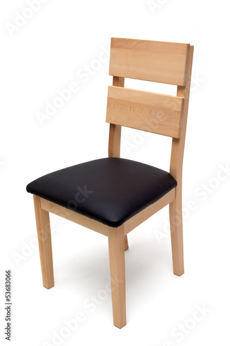 Wallpaper Mural Wooden chair isolated Torontodigital.ca