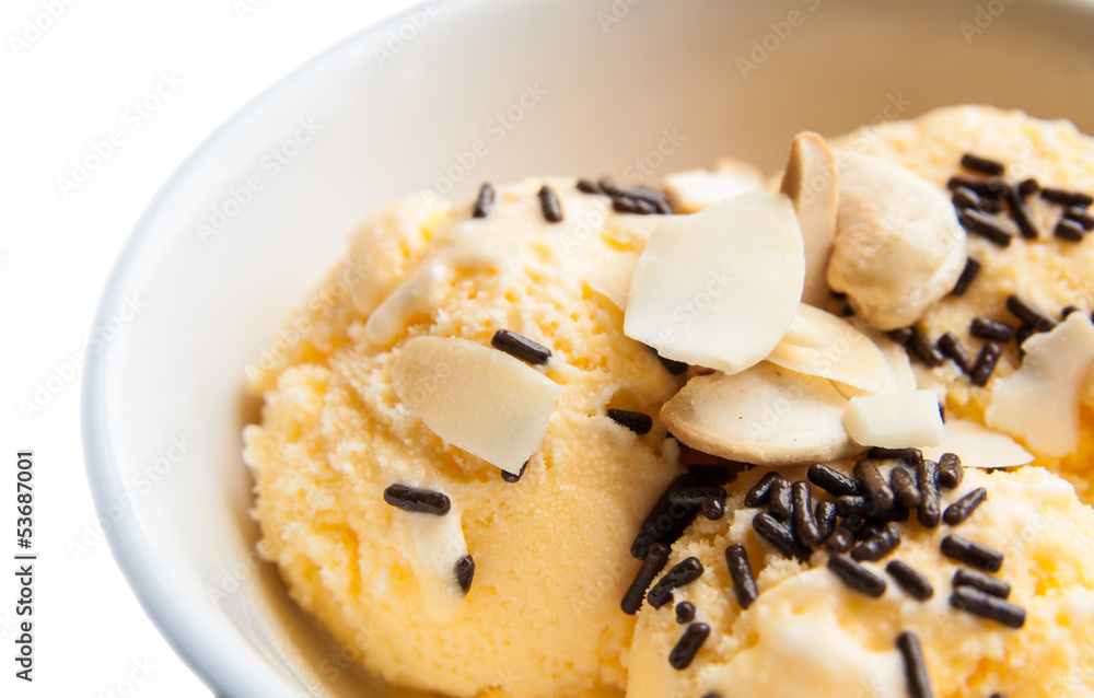vanilla icecream. vanilla icecream.