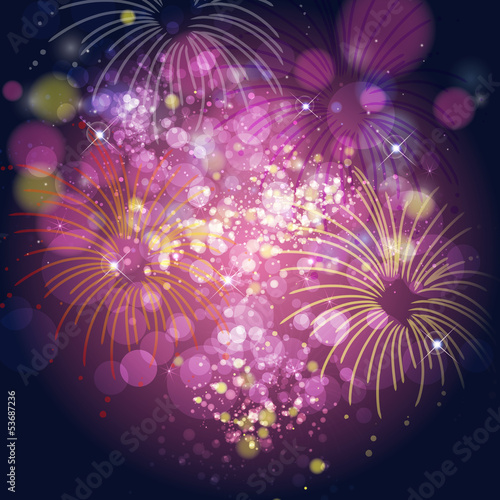 fireworks background