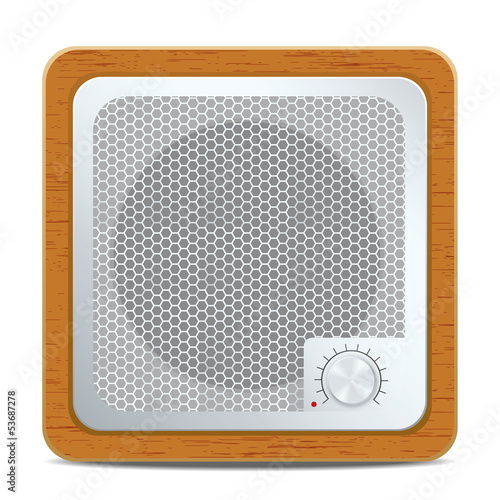 Square speaker icon