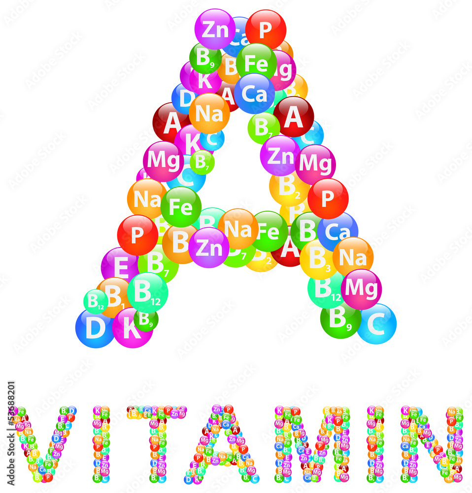Fototapeta premium Vitamin A