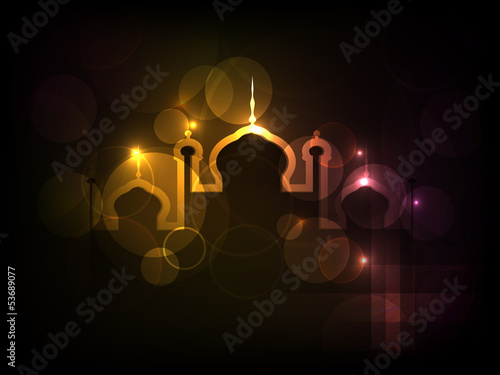 Concept for Muslim community Holy Month of Ramadan Kareem.