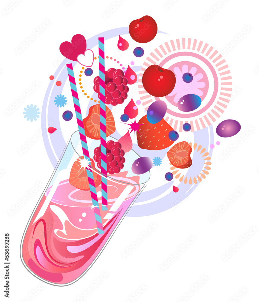 Smoothie - Red fruit Smoothie - Red fruit