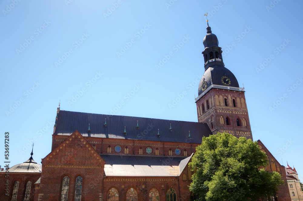 Fototapeta premium The Dome Cathedral. Riga, Latvia