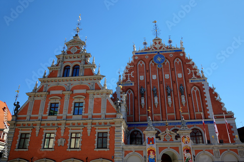 House of the Blackheads. Riga, Latvia © ivan_varyukhin