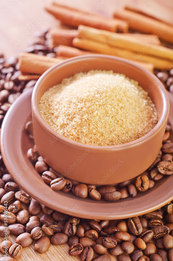 sugar and coffee sugar and coffee