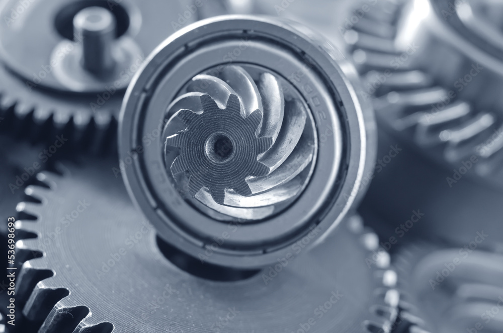 Obraz premium gears,nuts and bolts