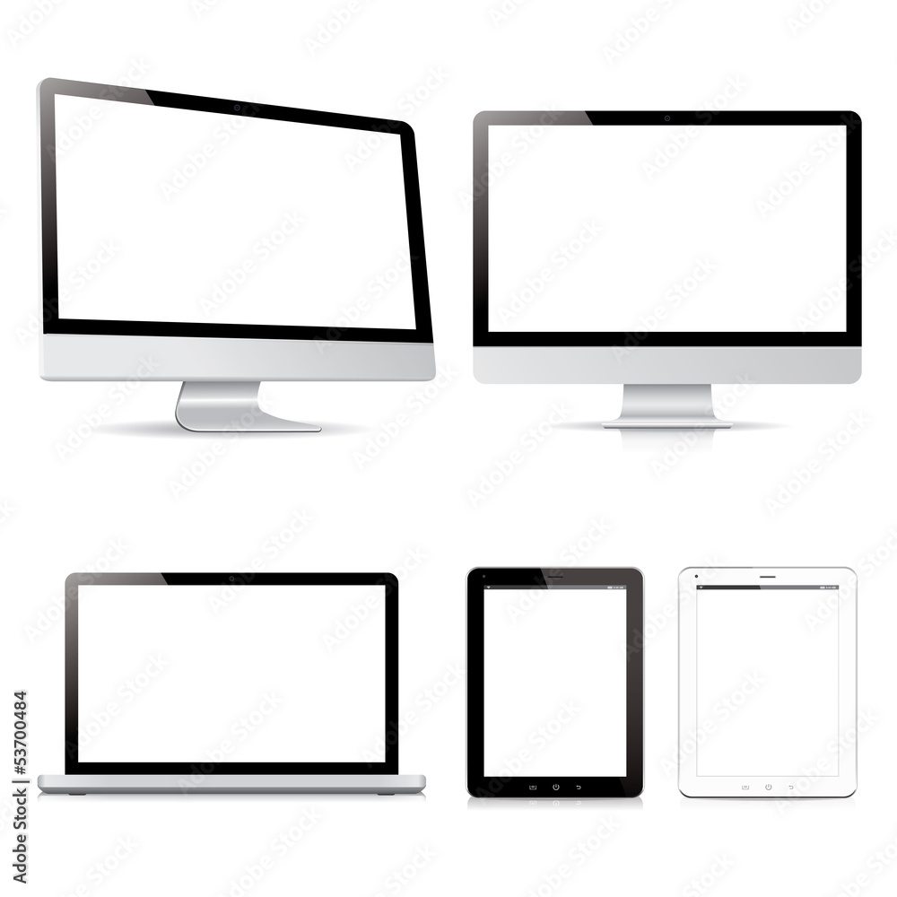 vector pack computer tablet electronic devices vector pack computer tablet electronic devices