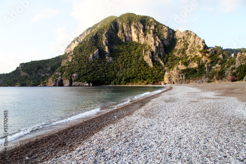 Fototapeta Naklejka Na Ścianę i Meble -  Beach and mount