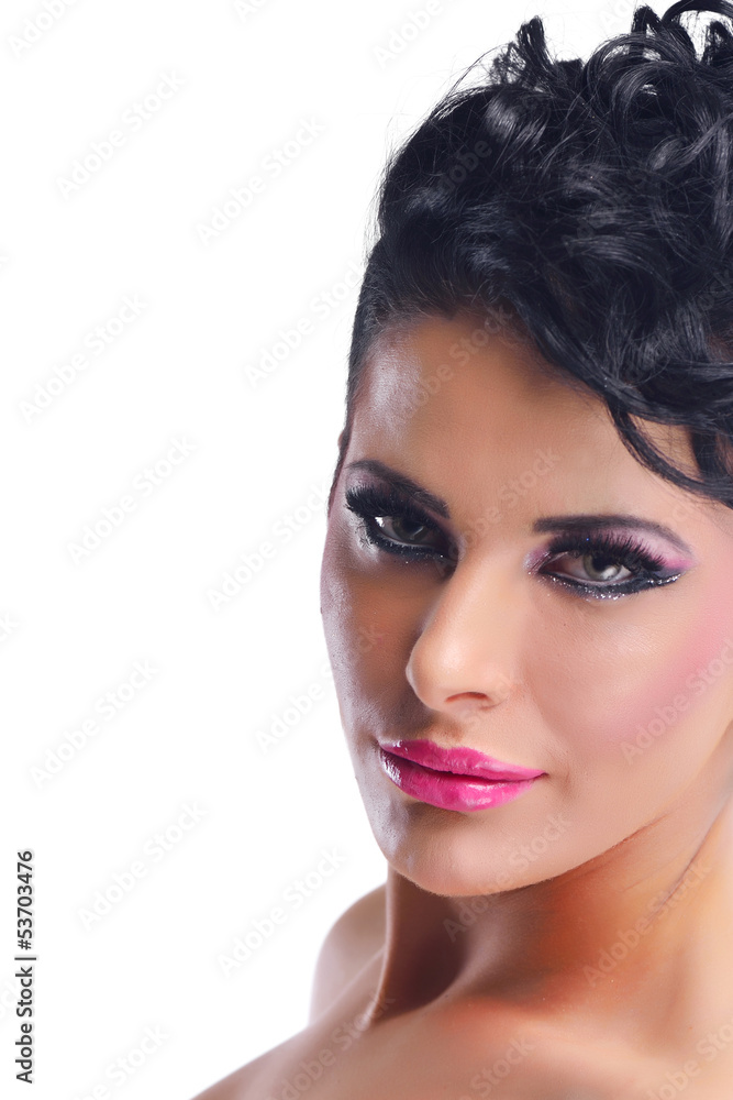 Beautiful Woman with Luxury Makeup Beautiful Woman with Luxury Makeup