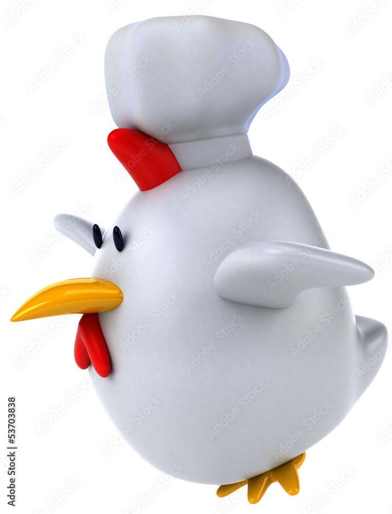 Obraz premium Fun chicken