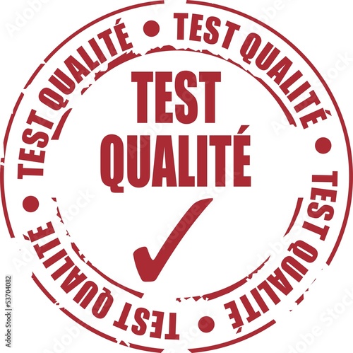 tampon test qualité