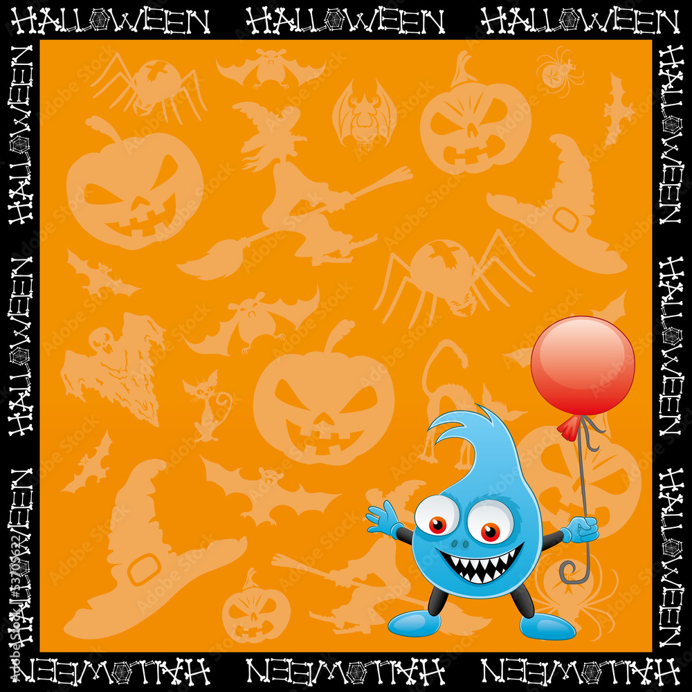 Obraz premium Halloween background.