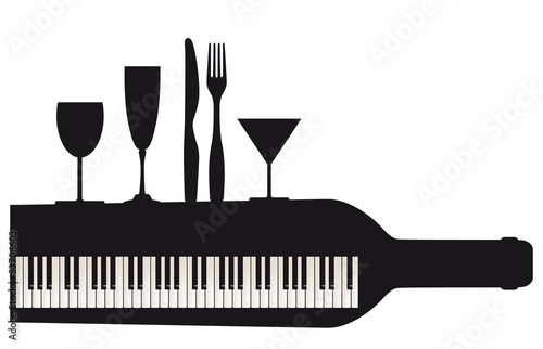 Party mit Klavier