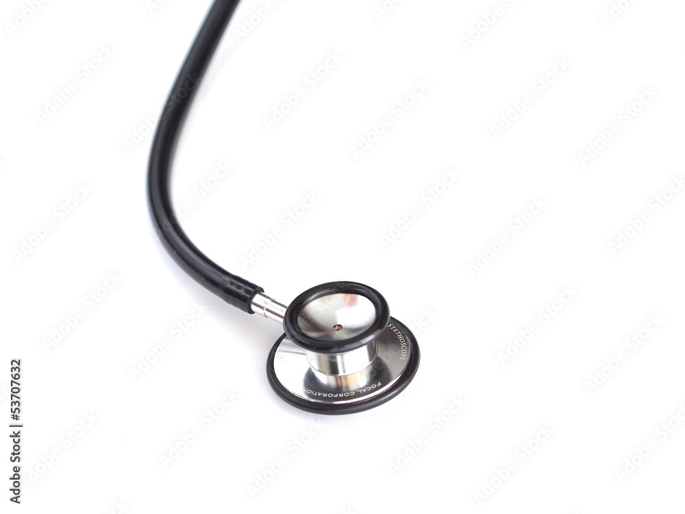 Stethoscope isolated on white background Stethoscope isolated on white background