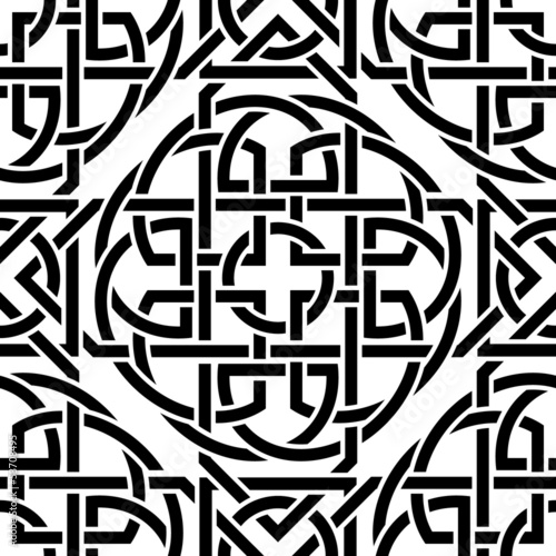 Celtic seamless pattern