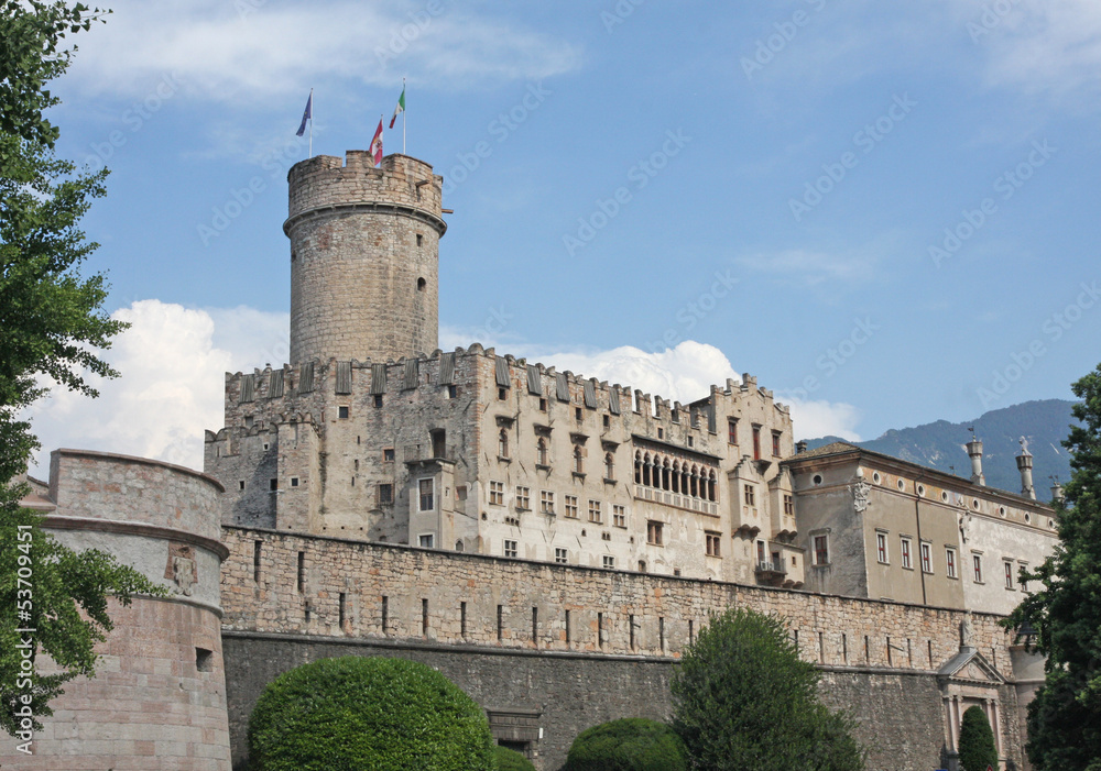 fabulous Castle in the city centre of Trento