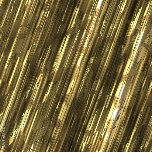 Shiny golden foil background - seamless texture