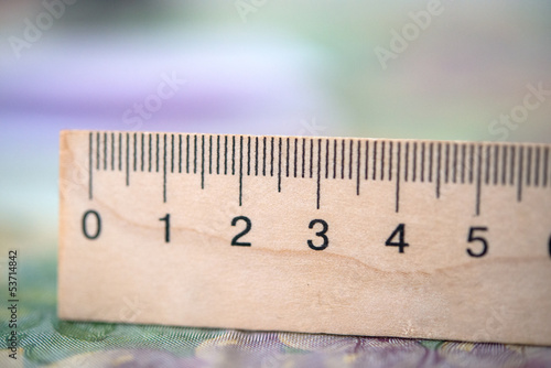 Wooden ruler