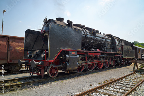 Historical German steam train 06-018