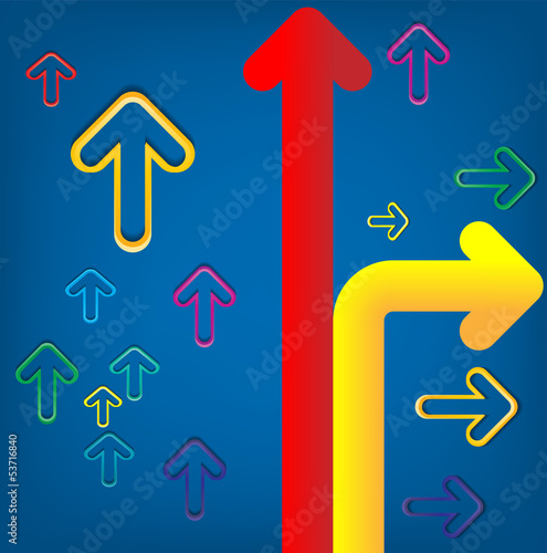 business abstract background - vector illustration